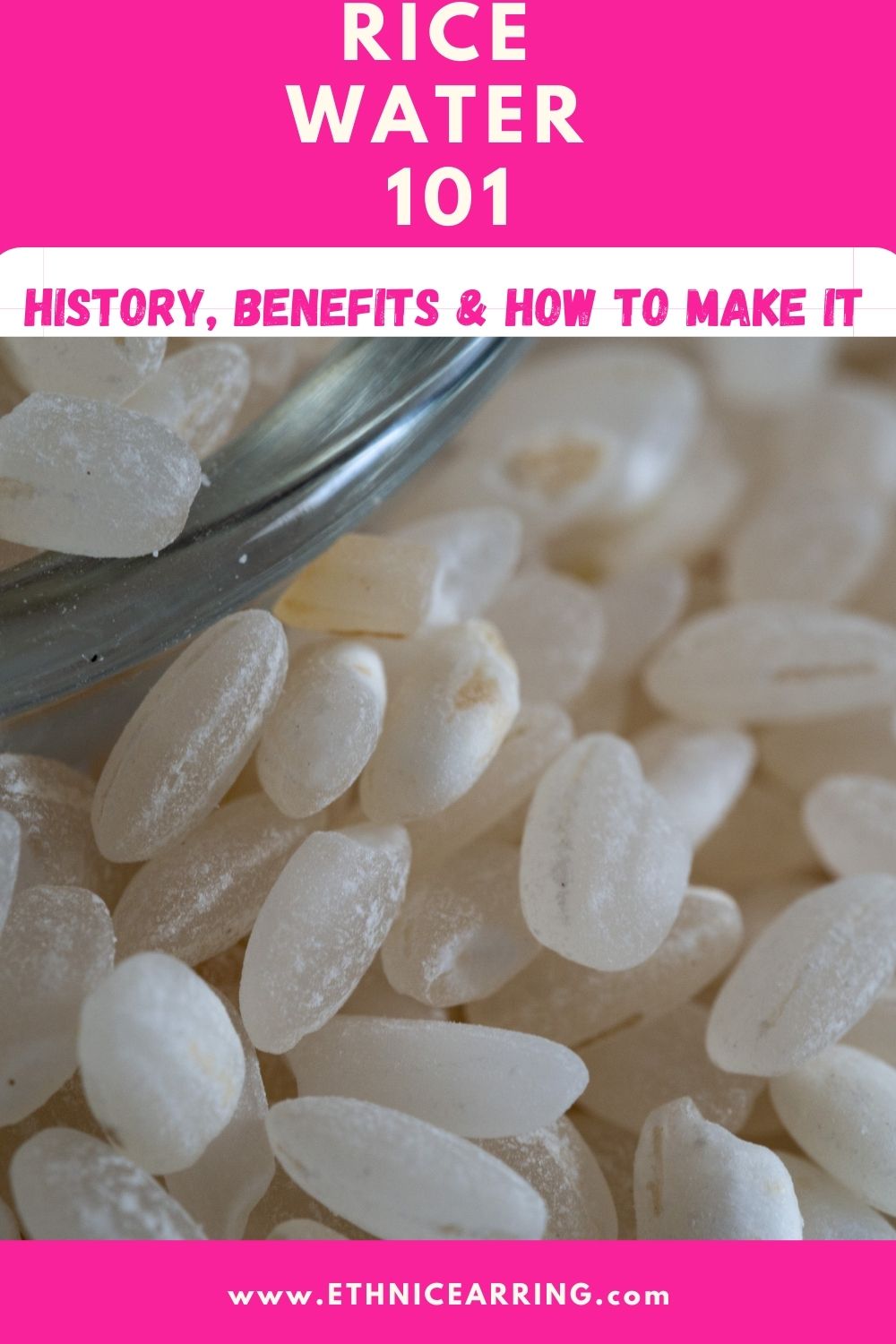 Rice water for hair 101:  History, benefits, how to make it and how to use it