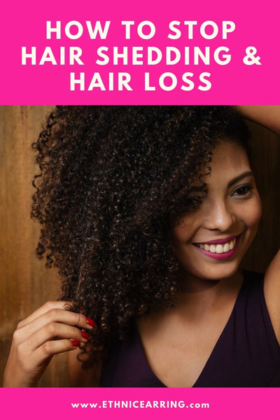 how to stop hair shedding and hair loss on natural hair black women woman hairstyles fall