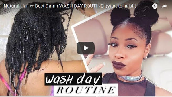 Wash day - The Chic Natural's wash day routine