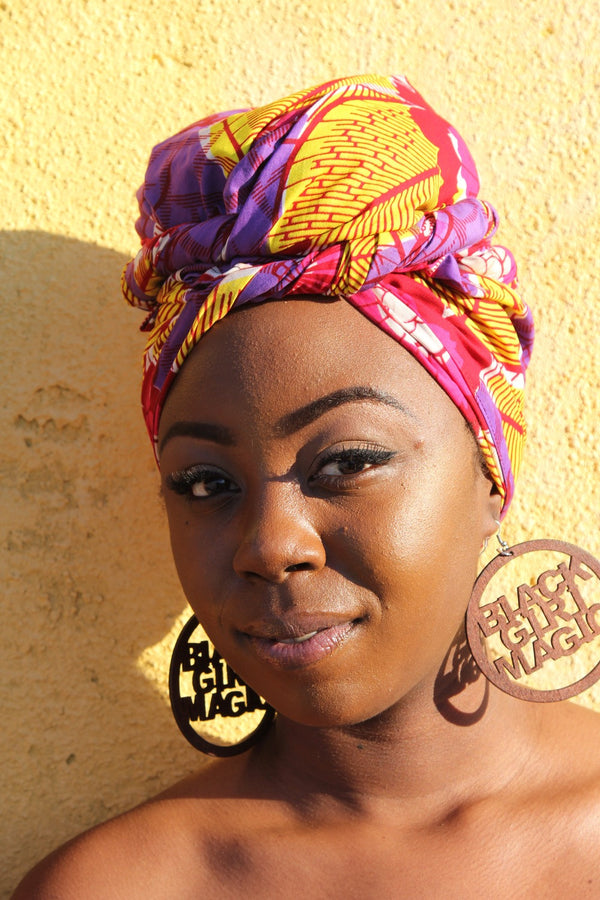 Queen - WrappedbyAhoufe - Black Girl Magic Earrings