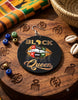 black queen earrings pan african natural hairstyles protective hair accessories jewelry jewellry ear rings fashion outfit ideas clothing afrocentric afro lips