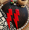 Multicolor Lightning Earrings for Men and Women punk hiphop ear jewelry 4 different colors  fashion jewelry accessories