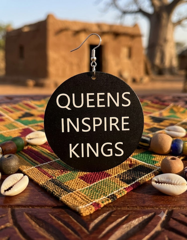 Queens Inspire Kings Earrings