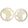 black hoop map of Africa earrings | Afrocentric earrings | natural hair earrings | afrocentric jewelry | african earrings | africa shaped earrings | african jewelry | african earrings jewelry | african hoop earrings 