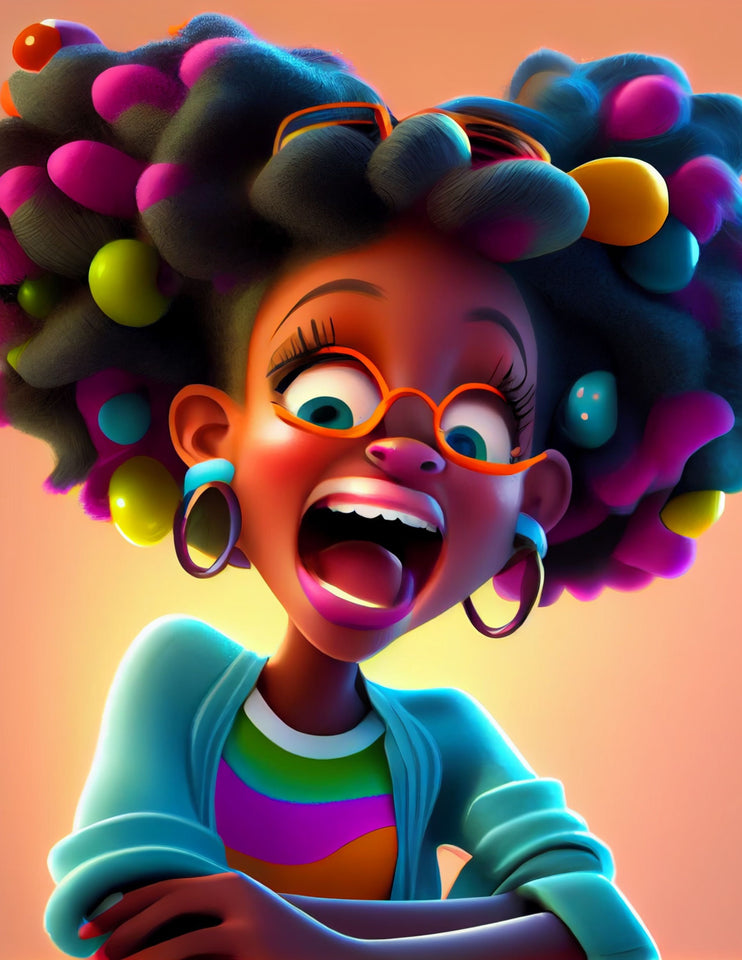 Kid's Coloring Page: A World of Colors