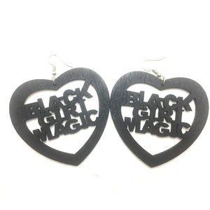 Black girl magic, black girl power, african and proud, african american earrings, jewelry, african jewelry, black power, 