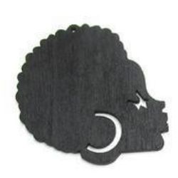 Afro lady wearing earrings | Natural hair earrings | Afrocentric earrings | jewelry | accessories