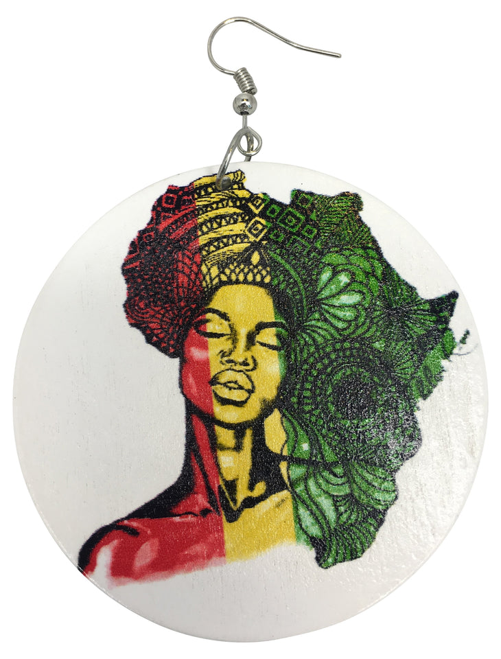 africa earrings afrocentric accessories natural hair jewelry rasta accessory pan african jewellery cheap cute affordable afro centric