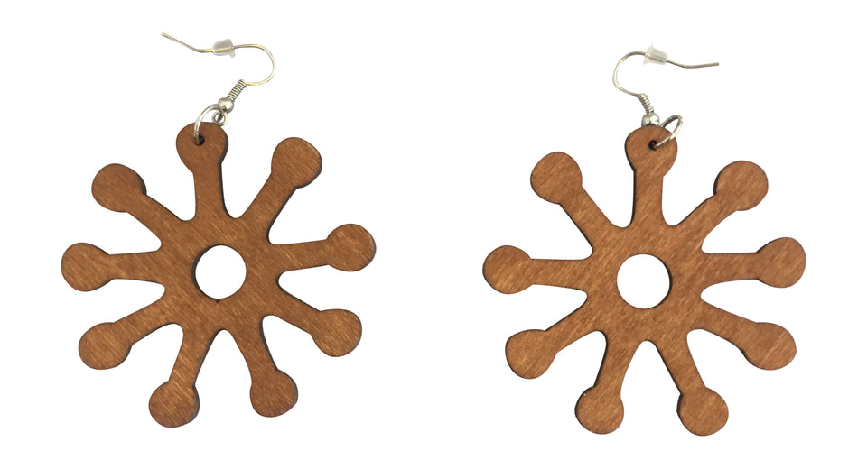 light brown adinkra symbol earring natural hair accessories afrocentric jewelry african earrings, ashanti earrings, jewelry, jewelries, accessories, affordable earrings, amazon cheap earrings, etsy earrings