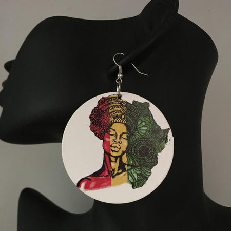 africa earrings afrocentric accessories natural hair jewelry rasta accessory pan african jewellery cheap cute affordable afro centric