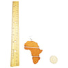 melanated africa shaped earrings map african american wooden accessories afrocentric ear rings natural hair jewelry fashion outfit gift idea clothing