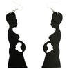 mother africa earrings | africa earrings | africa shaped earrings | map of africa earrings | natural hair earrings | afrocentric earrings | afrocentric fashion | afrocentric clothing | afrocentric accessories | afrocentric jewelry