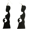 mother africa earrings | africa earrings | africa shaped earrings | map of africa earrings | natural hair earrings | afrocentric earrings | afrocentric fashion | afrocentric clothing | afrocentric accessories | afrocentric jewelry
