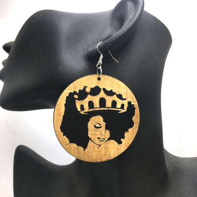 pam natural hair earrings afrocentric jewelry ear ring accessories fashion outfit clothing accessory woman lady black african american christmas gift idea kwanzaa birthday girl women