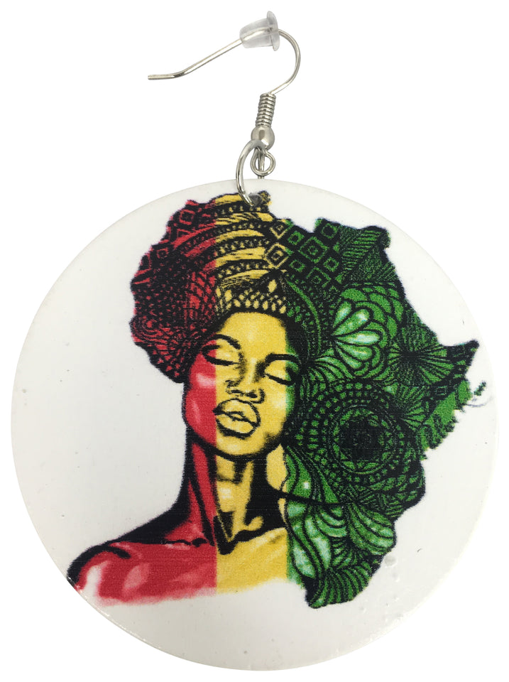 africa earrings afrocentric accessories natural hair jewelry rasta accessory pan african jewellery cheap cute affordable afro centric