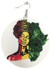 africa earrings afrocentric accessories natural hair jewelry rasta accessory pan african jewellery cheap cute affordable afro centric