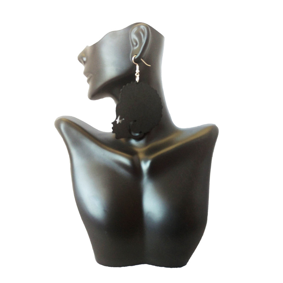 afro earrings | Afrocentric earrings | natural hair earrings