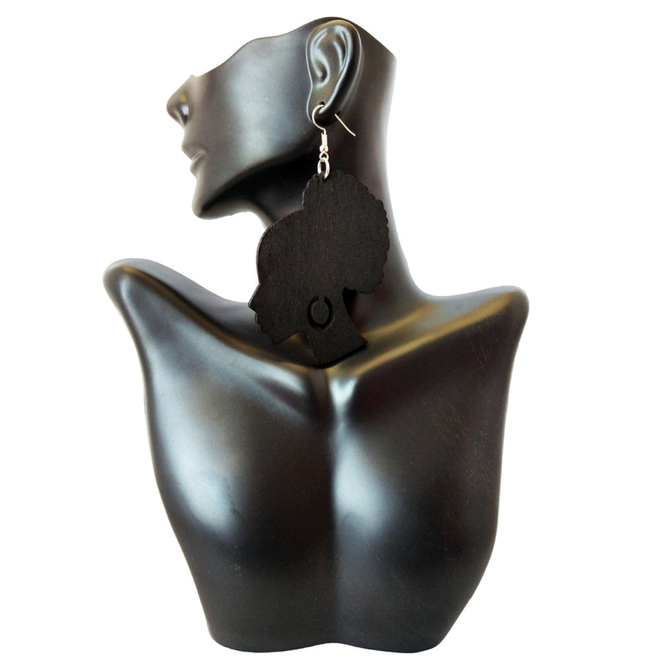 afro earrings | Afrocentric earrings | natural hair earrings