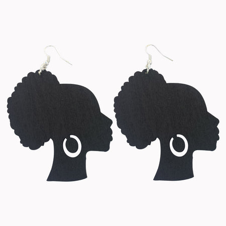 afro earrings | Afrocentric earrings | natural hair earrings