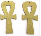 ankh earrings gold tone fertility adinkra symbol african american ank jewelry accessories fashion outfit idea clothing