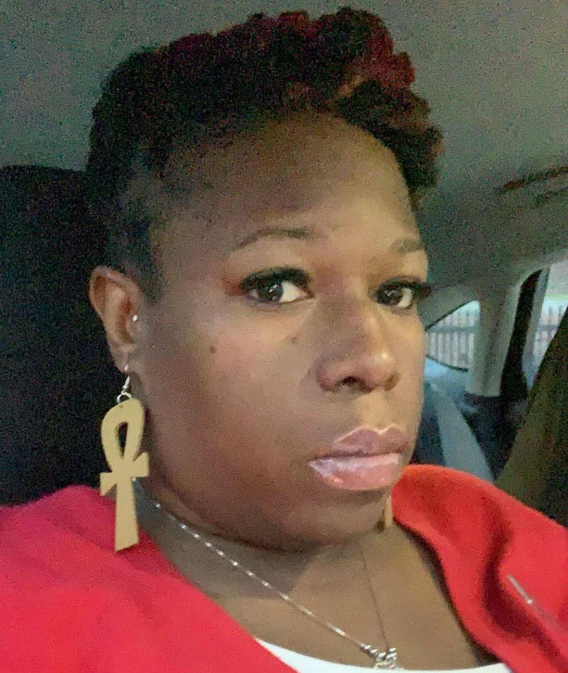ankh earrings gold tone fertility adinkra symbol african american ank jewelry accessories fashion outfit idea clothing