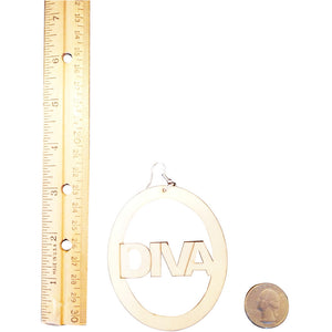 Diva earrings | Natural hair earrings | Afrocentric earrings | afrocentric fashion | afrocentric clothing | accessories | jewelry 