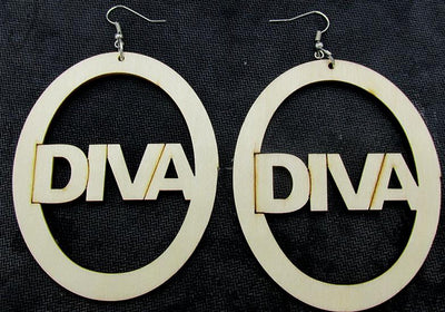 Diva earrings | Natural hair earrings | Afrocentric earrings | afrocentric fashion | afrocentric clothing | accessories | jewelry 