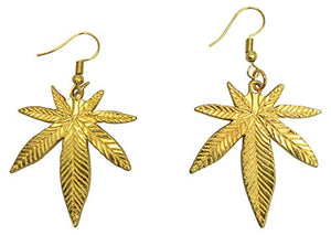 Mary Jane Earrings - Silver or Gold Color - 420 Friendly Jewelry accessories