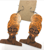 headwrap mami | head wrap mommy | natural hair earrings | headwrap | head wrap | afrocentric | jewelry | fashion | accessories | Agki Latest African Fashion, African Prints, African fashion styles, African clothing, Nigerian style, Ghanaian fashion, African women dresses, African Bags, African shoes, Nigerian fashion, Ankara, Aso okè, Kenté, 