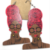 headwrap mami | head wrap mommy | natural hair earrings | headwrap | head wrap | afrocentric | jewelry | fashion | accessories | Agki Latest African Fashion, African Prints, African fashion styles, African clothing, Nigerian style, Ghanaian fashion, African women dresses, African Bags, African shoes, Nigerian fashion, Ankara, Aso okè, Kenté, 