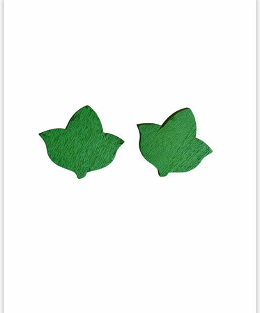 alpha kappa alpha sorority inc earrings ivy leaves jewelry earring leaf accessory fashion outfit idea cute cheap affordable unique different aka