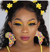kente print earrings Map of africa shaped jewelry pro black accessories afrocentric accessory jewelry jewellery ear candy natural hair cheap cute different clothing outfit idea unique urban women woman lady ladies tween back to school 