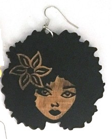 kima earrings natural hair afrocentric jewelry ear rings accessories fashion accessory clothing gift idea african american afro curly 