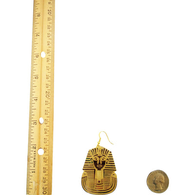 king tut earrings | natural hair earrings | afrocentric earrings | afrocentric fashon | afrocentric clothing | king tut earrings for sale | tutankhamun jewelry | king tut jewelry