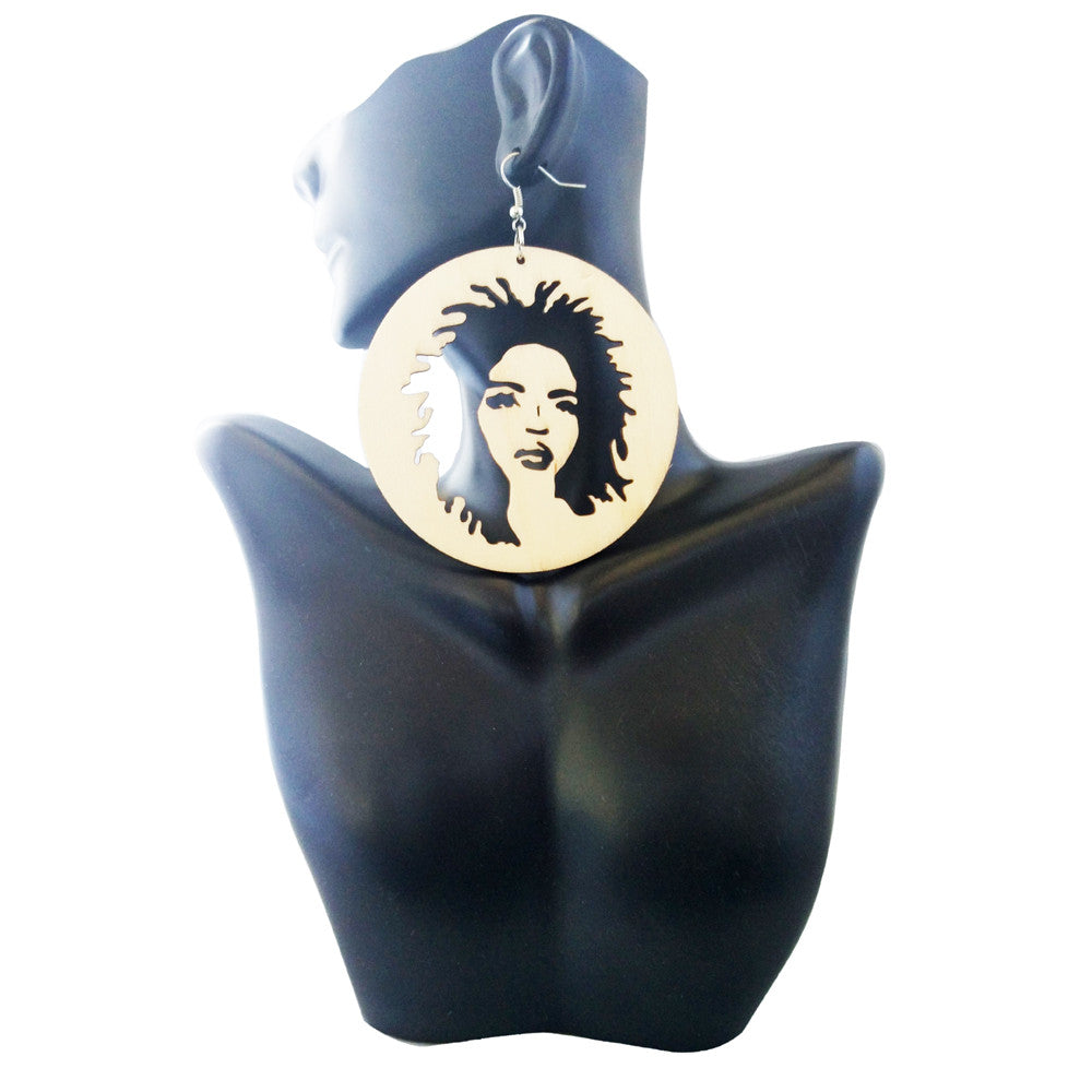 lauryn hill earrings | afrocentric earrings | natural hair earrings | afrocentric jewelry | lauren hill earrings