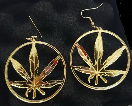 marijuana earrings marihuana cannibis 420 friendly mary jane j ear rings jewelry accessories stoner gift idea weed