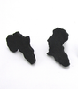africa earrings; africa shaped earrings; africa jewelry; map of africa earrings; acrylic africa earrings; natural hair earrings; africa map earrings; afrocentric earrings; 
