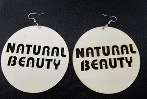 natural beauty earrings | Afrocentric earrings | natural hair earrings