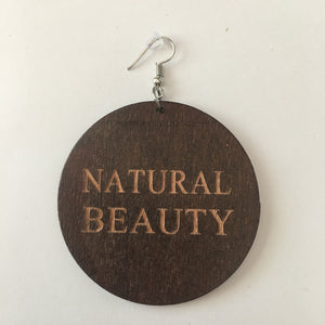 brown natural beauty earrings | natural hair earrings | afrocentric earrings | afrocentric | afrocentric fashion | afrocentric jewelry | wooden earrings
