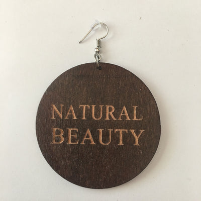 brown natural beauty earrings | natural hair earrings | afrocentric earrings | afrocentric | afrocentric fashion | afrocentric jewelry | wooden earrings