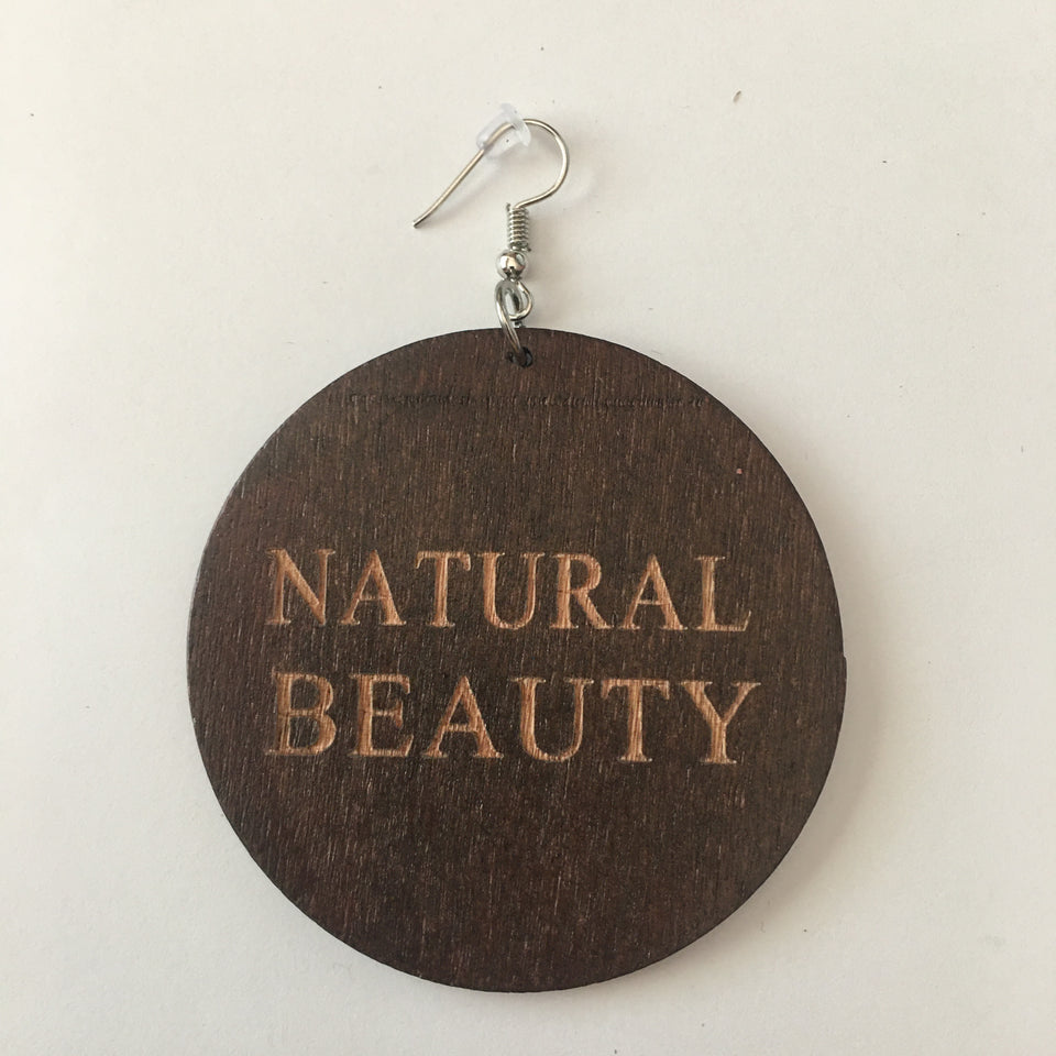 brown natural beauty earrings | natural hair earrings | afrocentric earrings | afrocentric | afrocentric fashion | afrocentric jewelry | wooden earrings