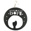 naturally dope earrings black african american accessories natural hair jewelry accessory wooden 