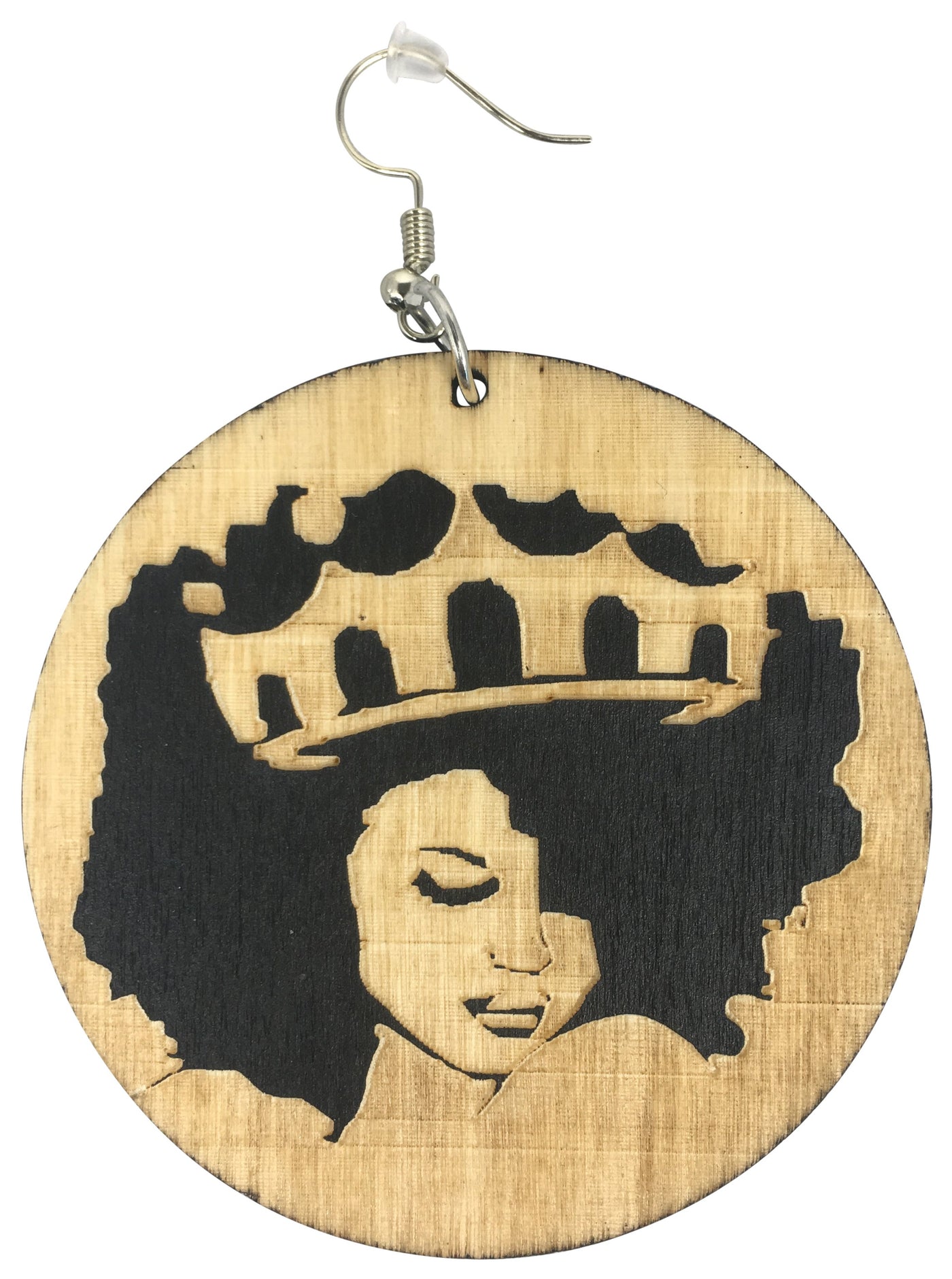 pam natural hair earrings afrocentric jewelry ear ring accessories fashion outfit clothing accessory woman lady black african american christmas gift idea kwanzaa birthday girl women