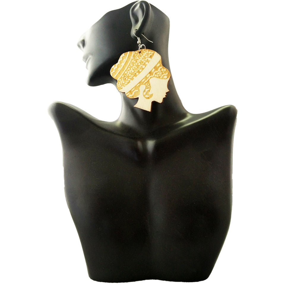 afro earrings; afrocentric earrings; afrocentric jewelry;  natural hair earrings; 