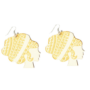 afro earrings; afrocentric earrings; afrocentric jewelry;  natural hair earrings; 