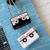 tape purse mixtape recorder stereo music lover wallet clutch hand bag handbag pocketbook pocket book womens woman lady ladies girls girl female gift idea fashionista unique hand bag handbag stereo