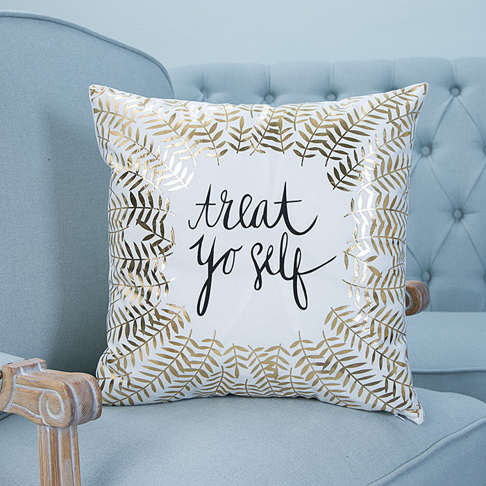 Treat Yo Self Pillow Case Cover - Home Decorations