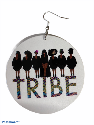 tribe earrings afrocentric jewelry natural hair accessories african american ear candy gift idea urban unique different christmas kwanzaa birthday women owned minority own business woman 