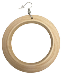 round wooden hoop earrings, wood jewelry, accessories, fashion, outfit, idea, natural color